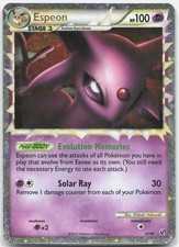 Espeon (Prime) Ultra Rare Undaunted UD Psychic Holo 81/90 2010 MP picture