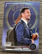 2022-23 Topps Stadium Club Chrome UEFA Soccer Lionel Messi #80 PSG picture