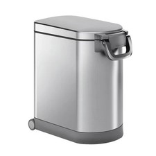 simplehuman Medium 25L Pet Food Storage Can Stainless Steel Airtight Dog Food picture