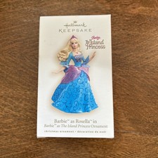 Hallmark 2007 Barbie as Rosella in The Island Princess ornament picture