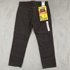 Wrangler ProRodeo Cowboy Cut Jeans Mens 34x30 Original Fit Chocolate Brown 13MWZ picture