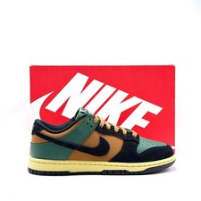 *NEW* Men Nike Dunk Low Retro FIR / LIGHT BRITISH TAN / BLACK (IM4414 300) 👍 picture
