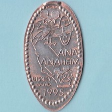 Z. ANA TEC Anaheim 1995 ~ Disneyland ~ Mickey & Owl With Mouse Ears ~ California picture