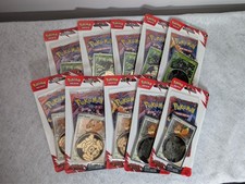 Pokemon TCG Destined Rivals Checklane Blister Lot 10x – 5x Eevee + 5x Zarude picture