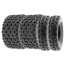 ATV Tires 21x7-10 20x11-9 Knobby 6 PR A031 - BUNDLE picture