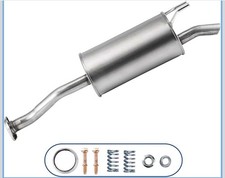 Stainless Steel Exhaust Muffler 2012-2015 Honda Civic 1.8L/1.5L(Hybrid) HC09 NEW picture