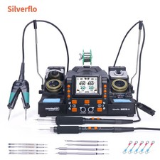 982D-III Precision Digital Soldering Station Hot Tweezers for Electronics Repair picture