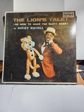 comedian NIPSEY RUSSELL The Lion's Tale 1960-Humorsonic Records NR 705 VG R35 picture