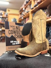 Anderson Bean Mocha Shrunken Shoulder Cowboy Boots picture