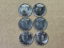 2022 2023 2024 P&D Kennedy Half Dollar Uncirculated 6 Coins 3 Years 50c picture