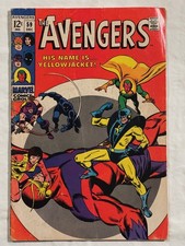 Avengers #59 1968 Marvel 1st Yellowjacket Hank Pym Silver Age Key VG 4.0 picture