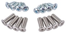 JEGS 16-Piece Door Panel Screw Set for 1967-1971 Chevrolet & GMC C/K Truck, picture