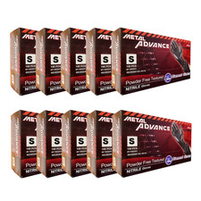 Advance Black Nitrile Exam Gloves 5 Mil Powder Free Bulk 1000ct Latex Free Glove picture
