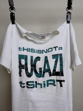 Vintage 1990s Fugazi ‘This Is Not A Fugazi T-shirt picture