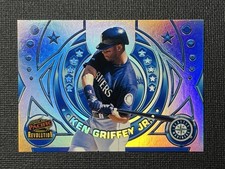 ken griffey jr 1998 Pacific Revolution Rookie & Hardball Heroes #28 Very Rare... picture