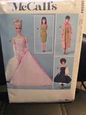 McCall's 8544 Special Occasion Vintage Fashions for 11 1/2