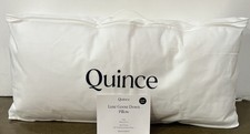 NWT Quince Luxe Goose Down Pillow King Medium NEW $194 MSRP picture