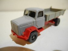 VINTAGE WIKING 1:87 MAGIRUS SATURN FLATBED KIPPER # 1107/3B MINT FROM 1960-1967 picture