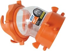 RhinoFLEX Clear 45-Degree Camper/RV Sewer Hose Swivel Fitting - Features a Swive picture
