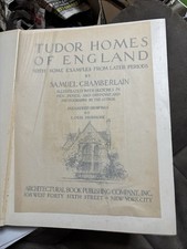 1929 Tudor Homes of England Samuel Chamberlain Louis Skidmore Architecture Book picture
