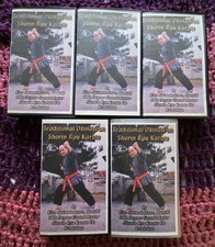 Traditional Okinawan Shorin Ryu Karate VHS Set Eizo Shimabukuro 5 Vols Toyei picture