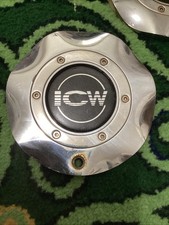 ICW Wheels Chrome Custom Wheel Center Cap #W-1857 / 10440 1piece picture