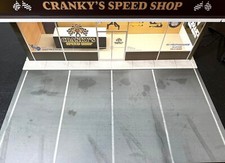 1/24 SCALE, CRANKYS SPEED SHOP DIORAMA picture