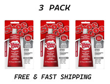 (3 Pack) Eclectic Shoe Goo Adhesive Glue, Shoe Repair, Clear, 110010, 3.7 fl. oz picture