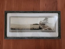 Vintage Antique Photograph Of Pinecroft Camp Lake Carmi Fuller Photograph picture