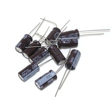 10x 25V330UF Radial Aluminum Electrolytic Capacitors 330mfd 25V 8x16mm picture