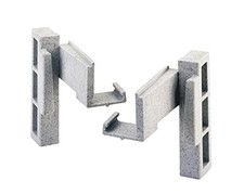 Cambro Cpcc1480 Camshelving Premium Corner Connector L/R 90 Speckled Gray 1 Each picture