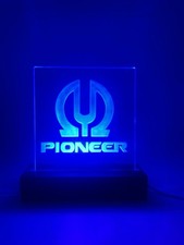 Pioneer SPEC-4 Stereo Power Amplifier Vintage  LED Sign picture