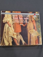 Mozart - Cosi Fan Tutte HARNONCOURT [1991 3 CD Set] TELDEC Classical Music picture