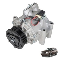 A/C Compressor for 02-09 Trailblazer Envoy 9-7x Ascender Rainier Bravada 4910AC picture