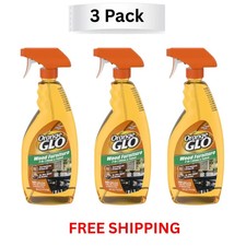 Orange Glo Wood Furniture 2-in-1 Clean & Polish Spray, 16 oz Pack of 3 picture