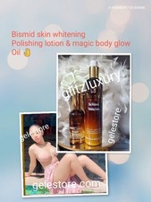 2pcs. Bismid skin whitening/polishing body lotion & magic body glowing oil 👌👌 picture