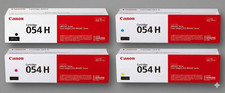 Canon 054H Toner Cartridge High Yield Compatible Canon Printers (BK-C-M-Y) picture