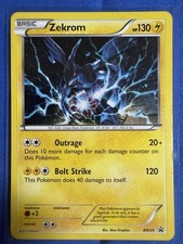 Zekrom BW24 Black Star Promo Holo Black & White Pokemon TCG 2011 NM picture