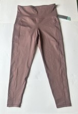 ID Ideology Women Regular Fit Leggings Mauve Pink  Rapidry Stretch Super Soft picture