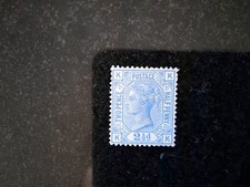 GB QV  SG 157  2 1/2 d BLUE , LOVELY FRESH CLEAN STAMP. MNH, NO GUM. picture
