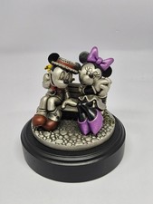 Disney Chilmark Pewter Mickey and Minnie Sweethearts Too First Date LE 465/500 picture