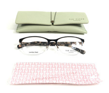 Ted Baker Eyeglasses Frames TW523 BLK Black Tortoise Cat Eye Half Rim 51-18-135 picture
