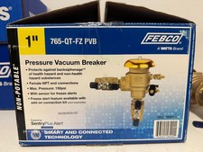 Febco 1in. Bronze Pressure Vacuum Breaker Backflow Preventer 765-QT-FZ-PVB picture