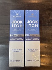 Hermon Jock Itch Spray  Extra Strength Relieves Itching & Irritation 2PACK picture