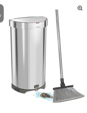 EyeVac+ 2-in-1 Touchless Trash Can & Automatic Dustpan picture