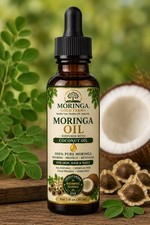 Organic Moring/Coconut Oil blend - 100% Pure, Cold Pressed 24oz picture