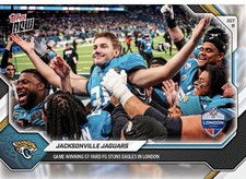 Jacksonville Jaguars - 2026-27 NFL Topps NOW® - Card 49 PRESALE NFL LONDON picture