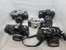 Bundle of 5 Film Cameras UNTESTED FAST  c picture