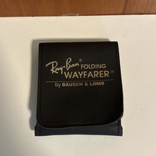 Vintage Ray Ban Wayfarer Folding Bausch & Lomb Sunglasses Case ONLY Pouch picture