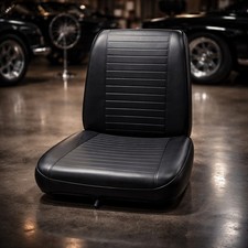 Universal Forklift Seat Heavy Duty Metal Pan w/Adjusters High Density Foam New picture